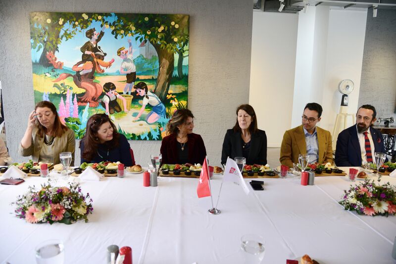 Dosya:Ortak Bir Sorun – İki Farklı Kültürel Perspektif Projesi Ankara Ziyareti Vakıf kahvaltı (16).jpg